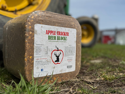 Apple Cracker Deer Feed Block 25lbs
